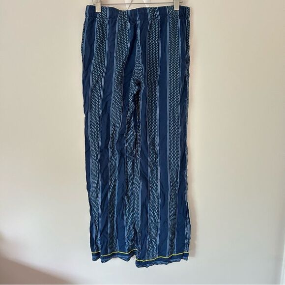 Gilligan & O’Malley Navy Flower Stripe Pajama Pants - Picture 3 of 3